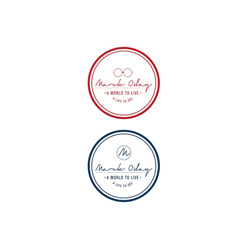 "Diseño de logitipo y emagotipo para la marca de gafas de sol y accesorios MARK O'DAY" winning Logo design by Yudiher