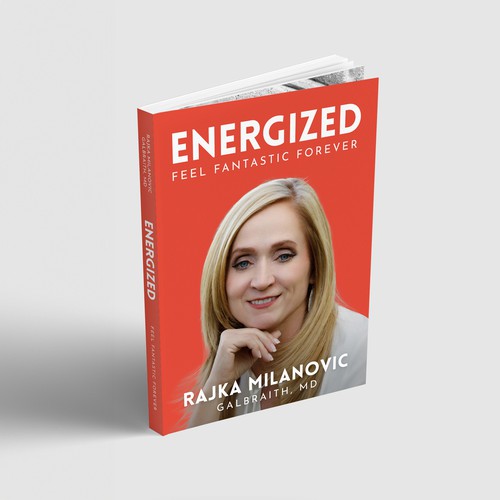 Design a New York Times Bestseller E-book and book cover for my book: Energized Design von ⚡️Cre8iveMind⚡️