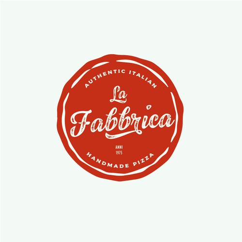 We need a powerful logo for our pizza production - La Fabbrica Diseño de MW Logoïst♠︎