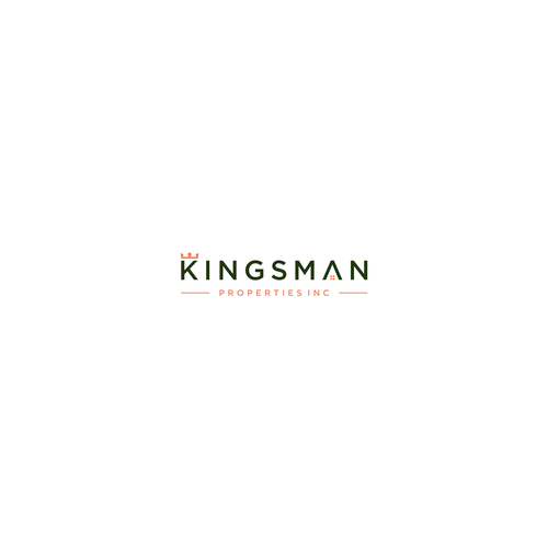 Kingsman Properties logo Design by m.alvn™