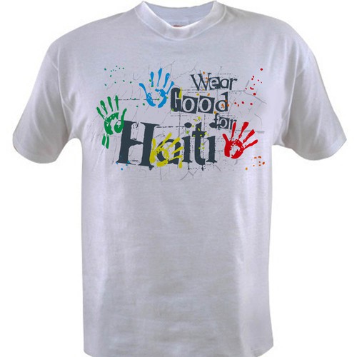 Wear Good for Haiti Tshirt Contest: 4x $300 & Yudu Screenprinter デザイン by appleART™