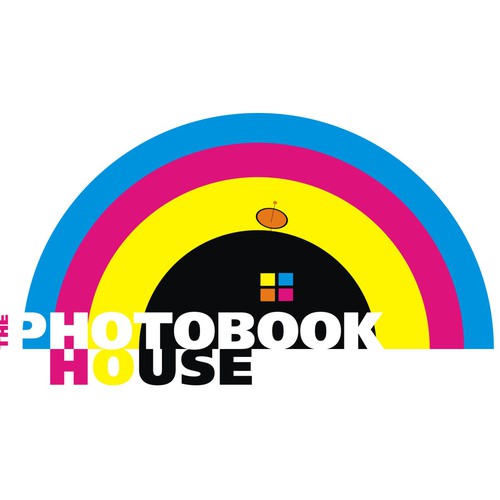 logo for The Photobook House Design by DOT~