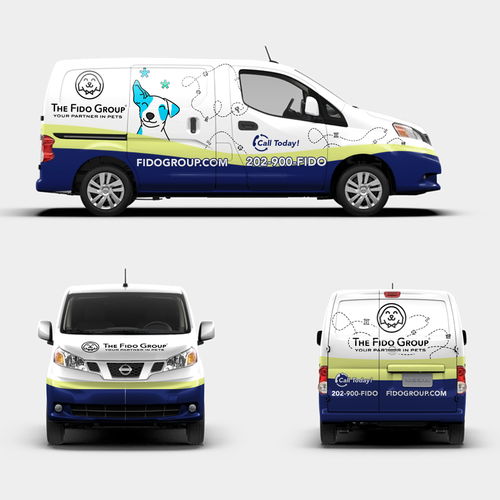 Sleek & simple van wrapping images for Google My Business Design by Art Mahno ✔