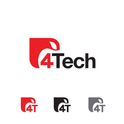 4Tech - Logo Réalisé par pianpao