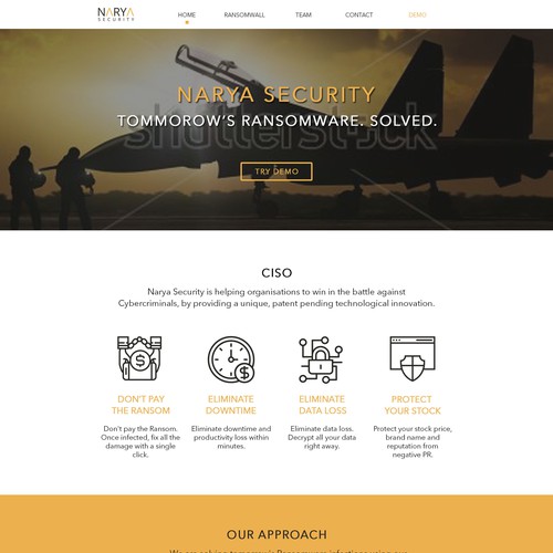 Impress Fortune500 orgs with your website re-design!