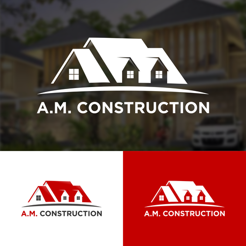 Next level Construction Logo for Home Improvement business "A.M. Construction" Design by sultan wisnu sadewa