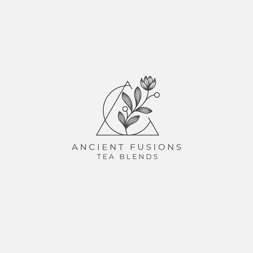 A modern tea brand inspired by tradition, looking for its logo. Design by Apsara Creative