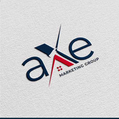 aXe Marketing Group needs a cool and creative logo Design by ✅ dot