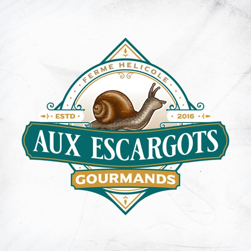 "logo pour un escargot" winning Logo design