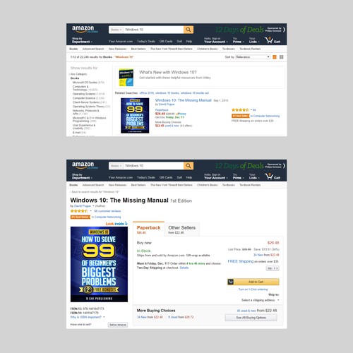 Create a *UNIQUE and BOLD Cover* for a Computer Book on Windows 10 (ebook and paperback) Design by OneDesigns