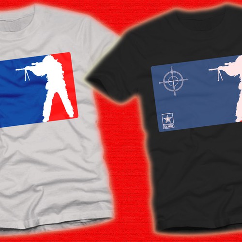Help Major League Armed Forces with a new t-shirt design Design by GDProfessional