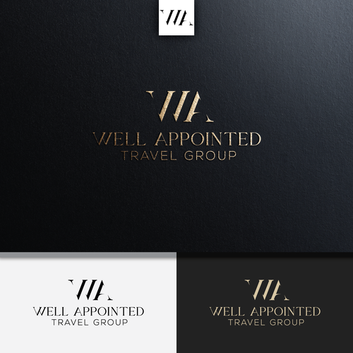 Elegant and Luxurious Brand for a Travel Group-ontwerp door deez.xyz