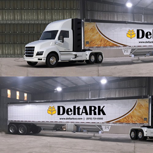 semi trailer advertising