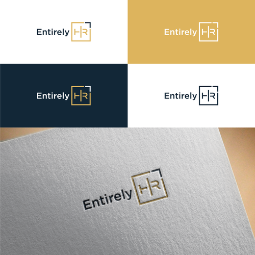 Modern logo for woman owned Human Resources Consulting Biz Design by Art Media™