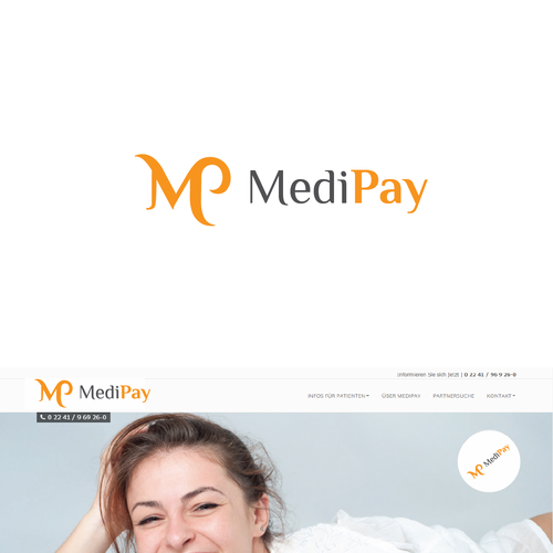 create an inspirational logo for MediPay Design by Zorica Petkovik