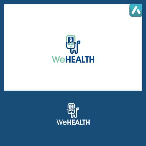 Logo for WeHealth tele-medicine app. | Logo design contest