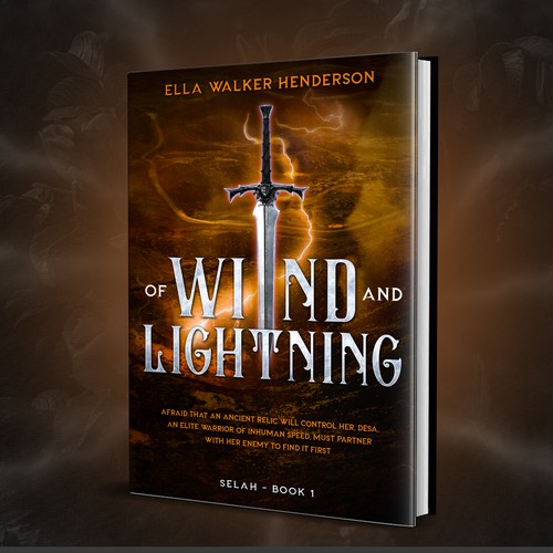 Fantasy book cover design Design by Anastasia Brenych