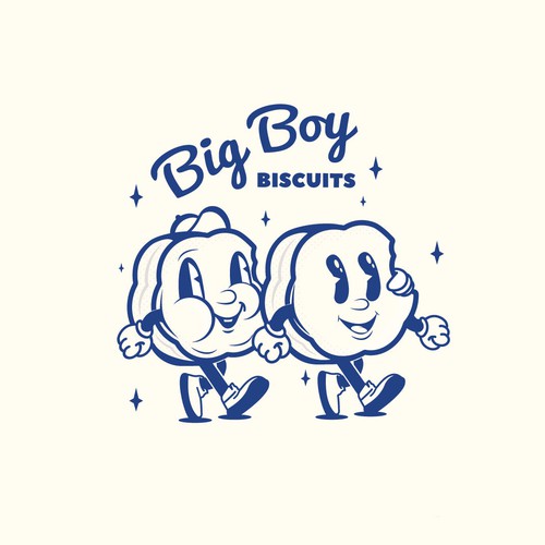 Modern logo for a southern Biscuit restaurant Design by Mararti