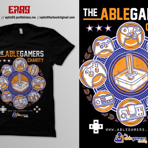 *Guaranteed Prize* Create a cool video game related T-shirt for AbleGamers charity Design by Eko Pratama - eptm99