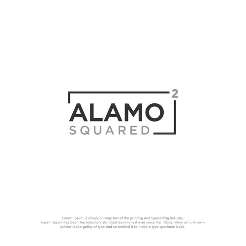 Alamo Squared Logo Design-ontwerp door assiktype