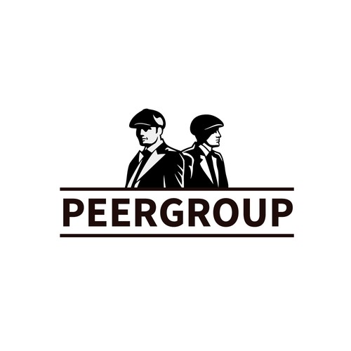 Design a classic brand logo for Peergroup, who have the target group of casuals, a subculture of football fans! Design by Sacti Studio