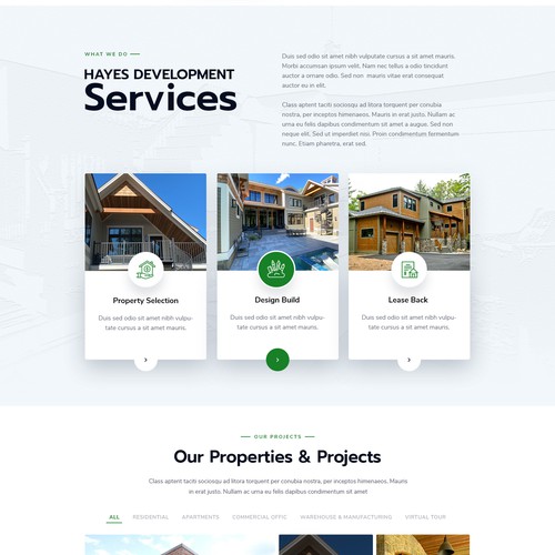 **Upgrade** existing website.  Tons of High Res existing imagery! Design by FuturisticBug