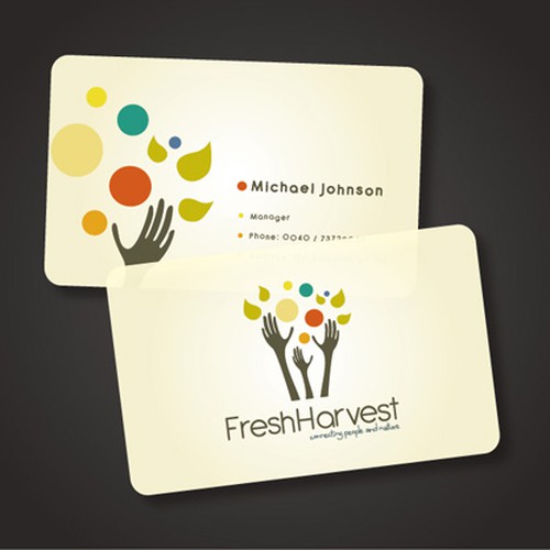 Logo for Fresh Harvest Products, Inc. Design by Celerite Design