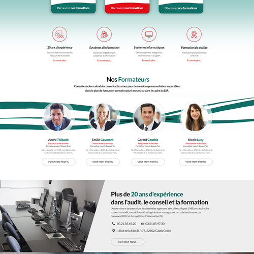 Web page design contest entry by WEBPIX.it