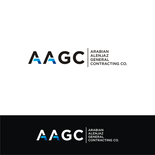 “Modern Industrial Logo for AAGC – Construction & Contracting Company” Design by win_won121