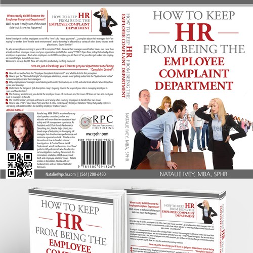 Create a book cover for How to Keep HR from Being the Employee Complaint Department Design by AnointingProductions