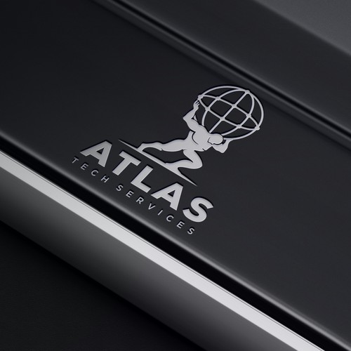 Guaranteed-  Create a logo and branding concept for Atlas Tech Services Design by bequeen design