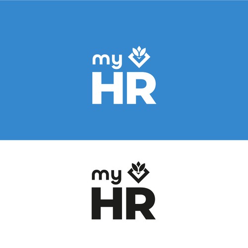 Create an awesome logo for myHR, the #1 HR Software in Luxembourg ! Design by M.I.Thomson