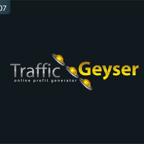 Design di T-R-A-F-F-I-C   g-e-y-s-e-r  Logo di sammynerva