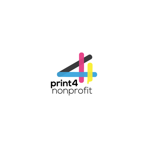 new logo for our established print business geared at non profits of all kinds Design by Sidiq™