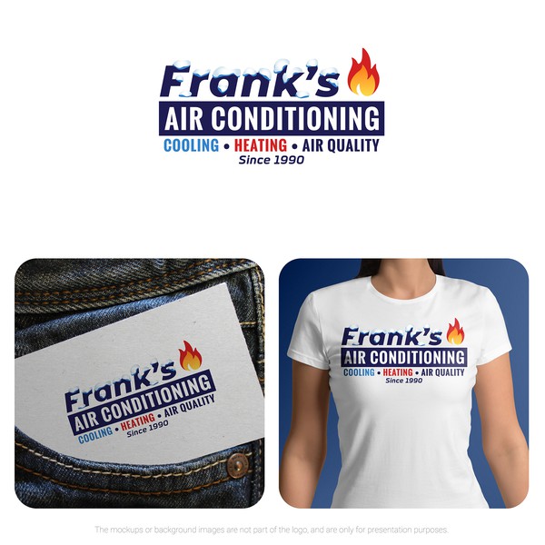 Logo for an air conditioning company
