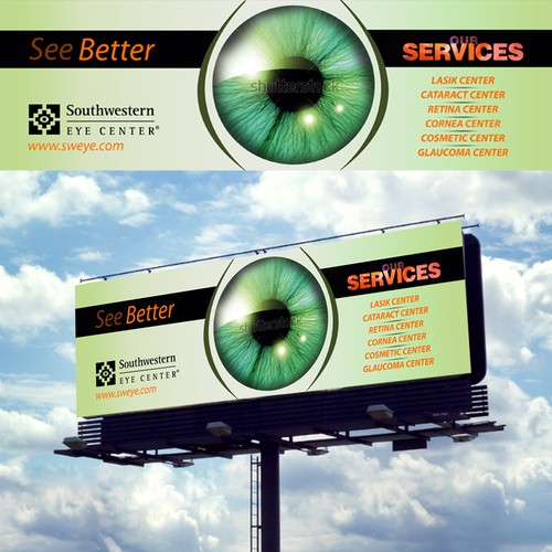 SWEYE Billboard Eye Chart Signage contest