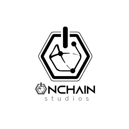 Logo for new Blockchain Gaming company Diseño de Yanet GR