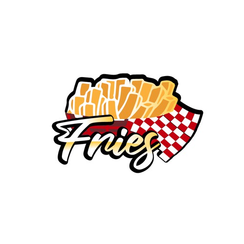 French Fries Restaurant Logo Design by Lims_creative