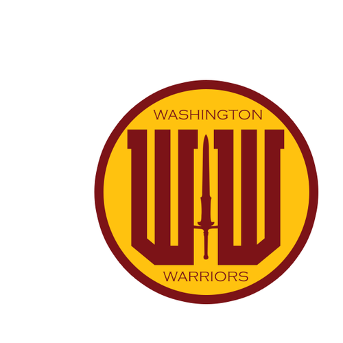 Community Contest: Rebrand the Washington Redskins  デザイン by chromalusion15