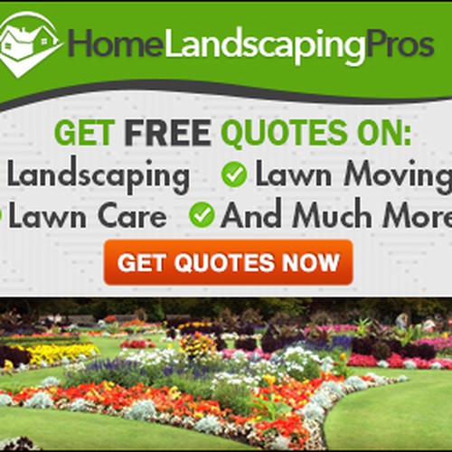 Fun and Exciting Landscaping Banner Ad Design by BannerXpert