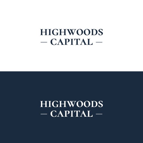 Logo Design for Highwoods Capital Design by cl3an & the Bridge