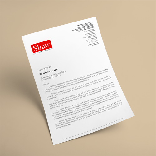 Stationery contest entry by Riley™