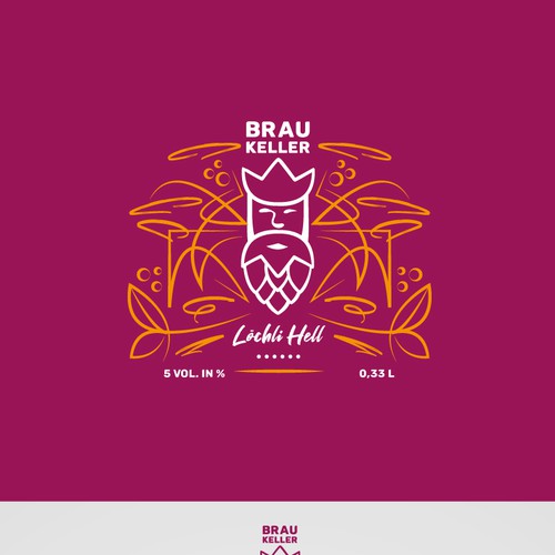 Microbrauerei: Bierflasche sucht Etikettendesign Design by nesch