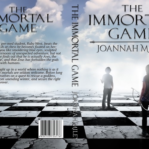 Unique book cover for suspenseful paranormal-romance novel! Design by Chameleonstudio74