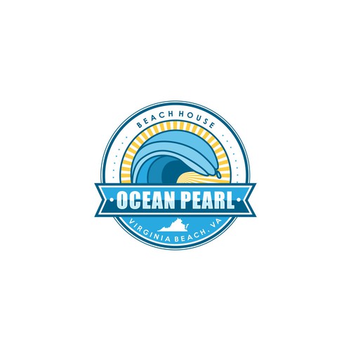 Designs | Ocean Pearl : Fun Beach House Logo Design | Logo design contest