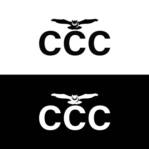 Business service logo with owl symbol Design by i'll design