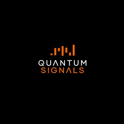 Logo for software company that does GenAI + Quantum for Trading - Quantum Signals Design by Dmitri Cezaro