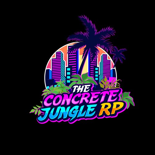 Make a logo for our FiveM Server "The Concrete Jungle" Design by Rocket_Racoon
