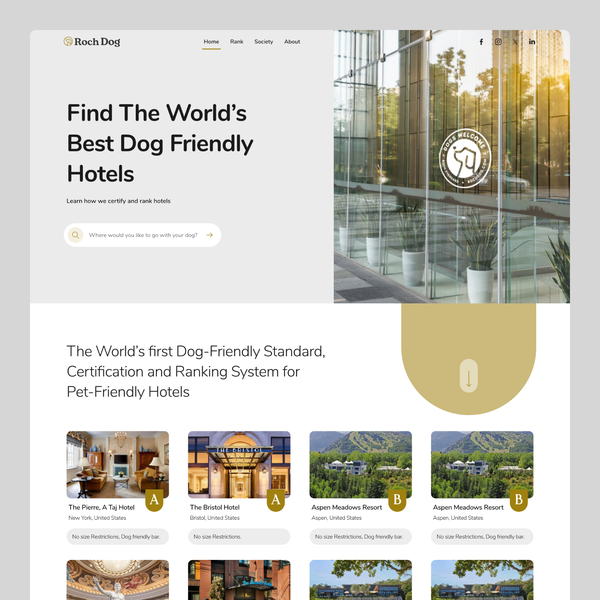 DOG FRIENDLIEST hotel review website refresh