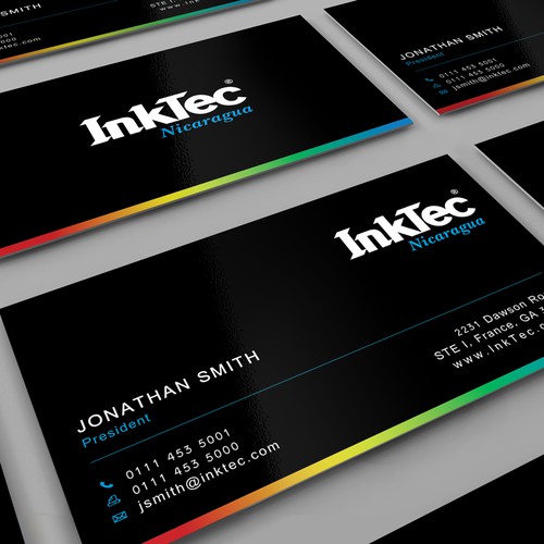 Create the next stationery for Inktec Nicaragua Design by Mili_Mi